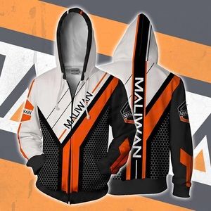 Borderlands 2 Maliwan Zip up Hoodie Jacket